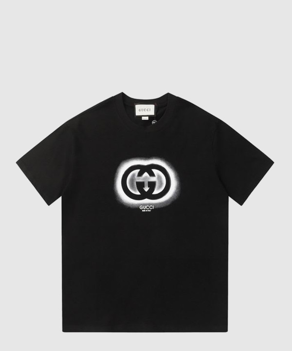 구찌 로고 프린트 반팔