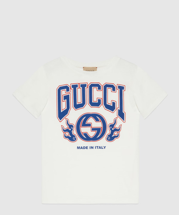 구찌 로고 프린트 반팔