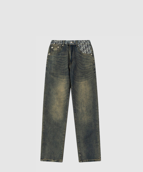 디올 데님 팬츠