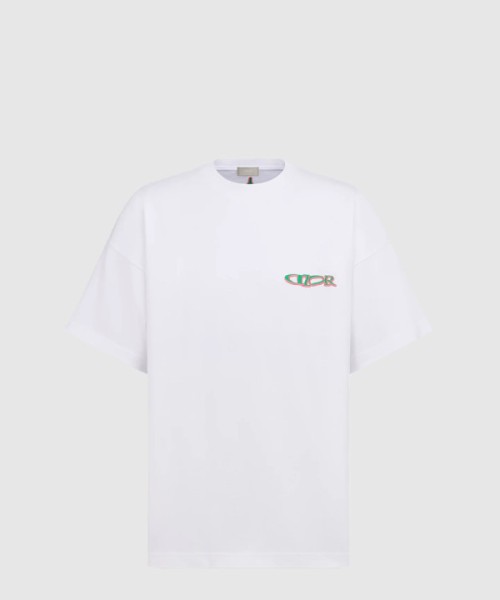 디올 오버사이즈 핏 티셔츠