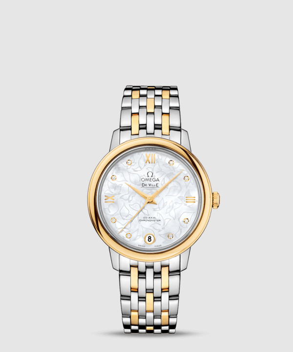 오메가 드빌 프레스티지 콤비 32.7