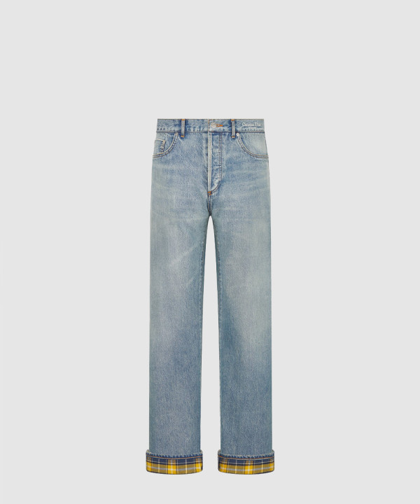 디올 데님 팬츠