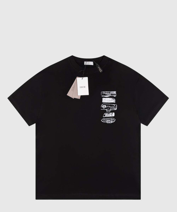 디올 티셔츠 캐주얼 핏