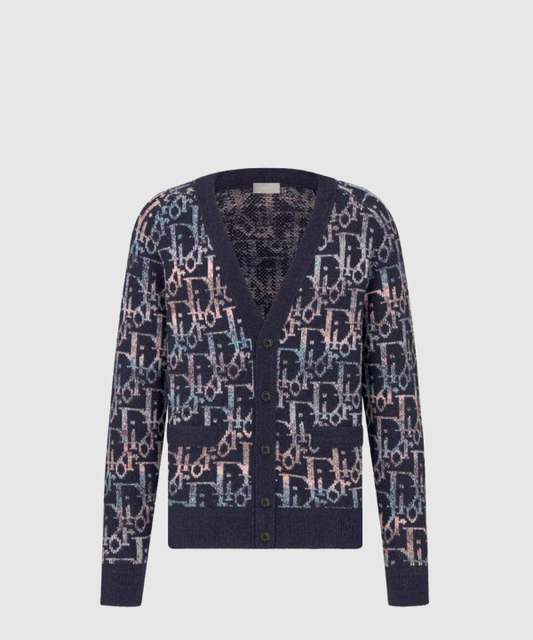 디올 로고 쇼트 코트