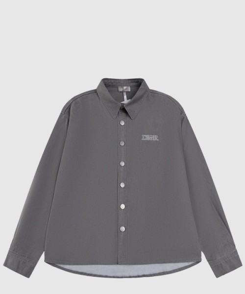 디올 로고 프린트 셔츠 톱