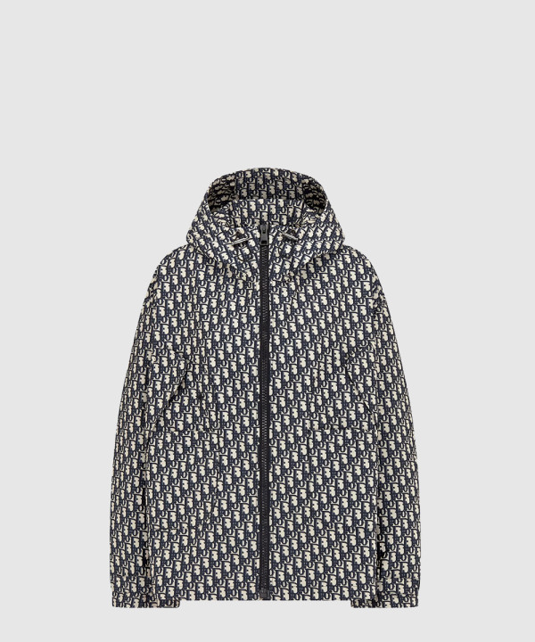 디올 로고 프린트 재킷