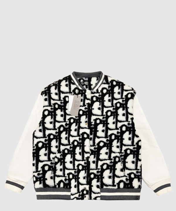 디올 로고 쇼트 패딩