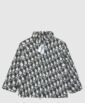 디올 로고 쇼트 패딩