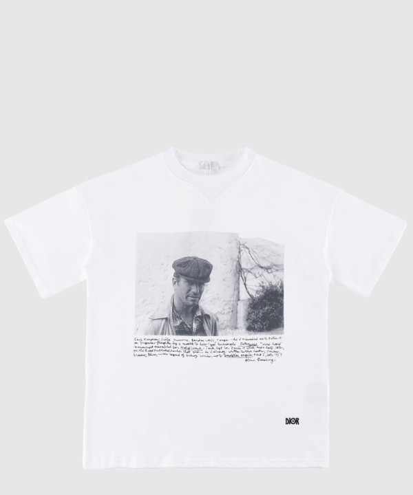 디올 플라워 코튼 톱