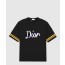 디올 로고 프린트 반팔