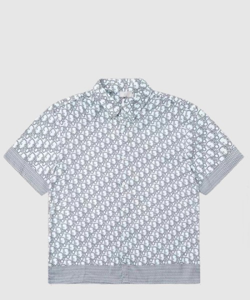 디올 로고 프린트 셔츠 톱