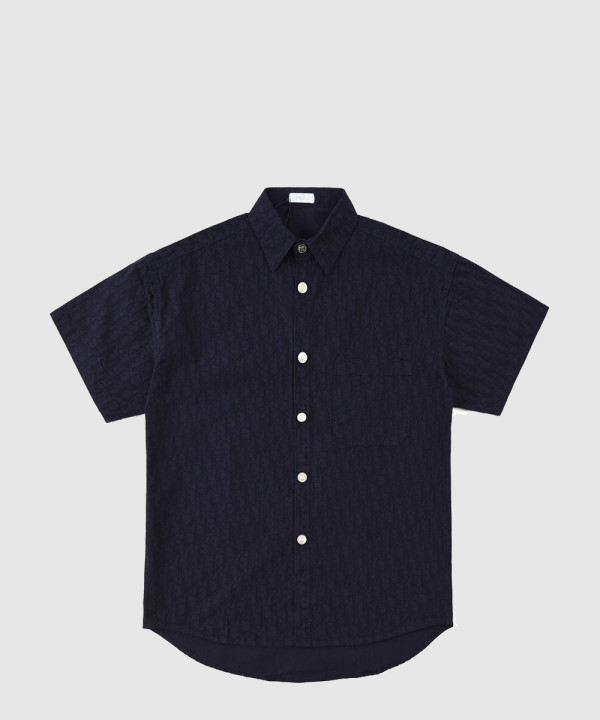 디올 로고 프린트 셔츠 톱