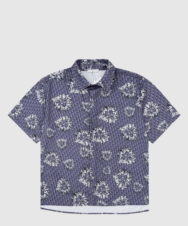 디올 플라워 코튼 톱