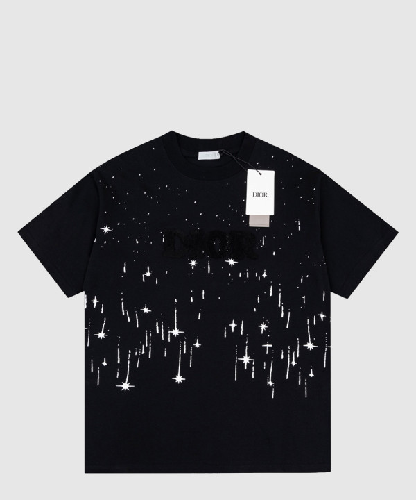 디올 플라워 코튼 톱