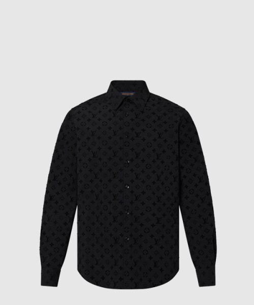 루이비통 모노그램 플록크 셔츠