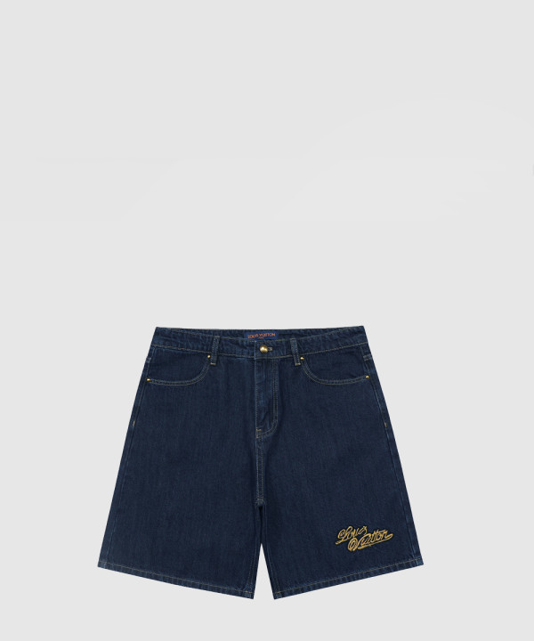 루이비통 로고 반바지