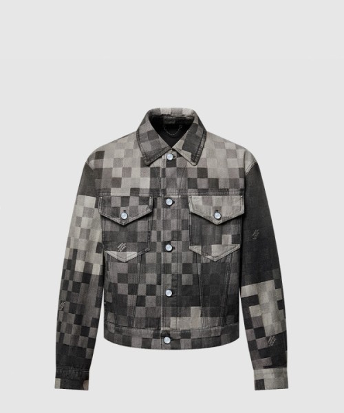 루이비통 다모플라주 클래식 데님 재킷