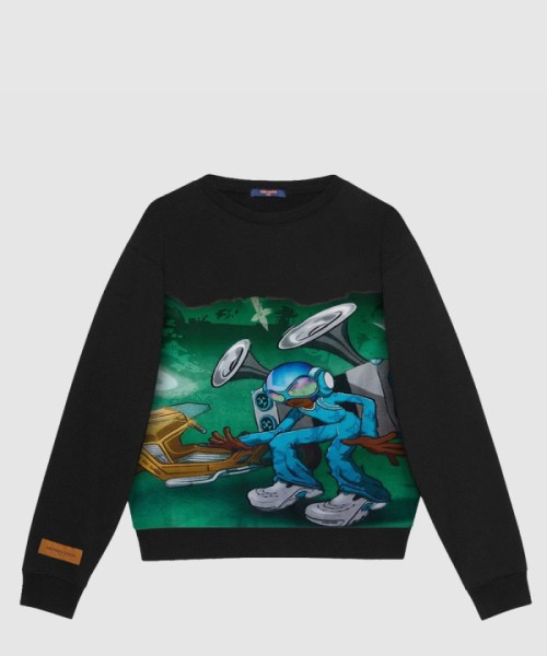 루이비통 플라워 코튼 톱