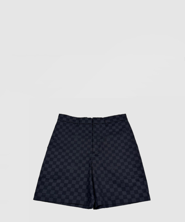 루이비통 울 블렌드 드로스트링 쇼츠