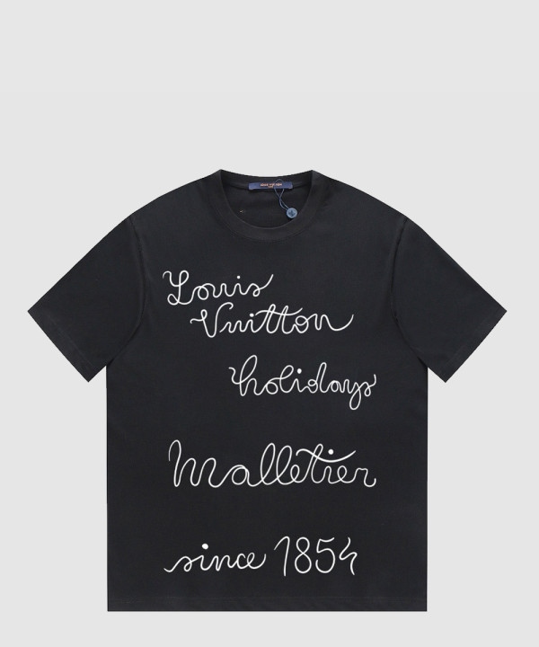 루이비통 엠브로이더드 클럽 티셔츠