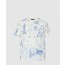 루이비통 프린티드 코튼 피케 티셔츠