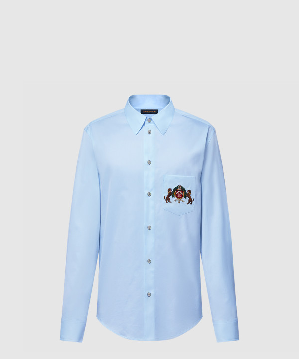 루이비통 로고 셔츠 톱