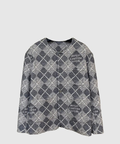 루이비통 시크 칼라리스 울 재킷