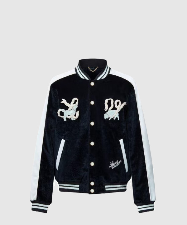 루이비통 로고 프린트 재킷