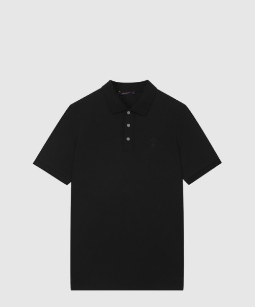 루이비통 로고 프린트 반팔