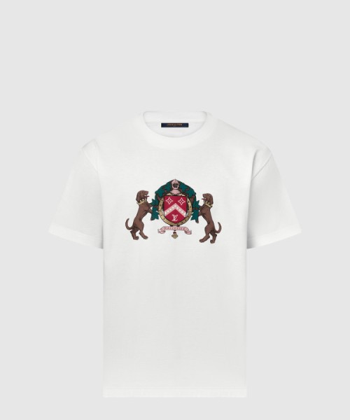 루이비통 엠벨리시드 코튼 티셔츠