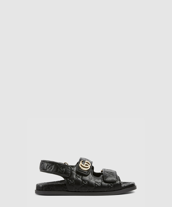 구찌 더블 G 샌들 816625