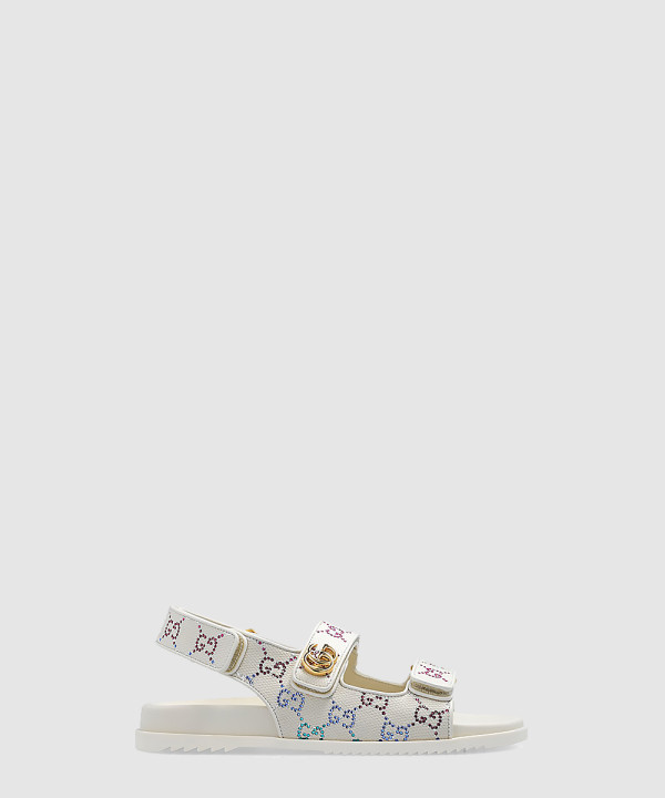 구찌 크리스털 장식 샌들 880057