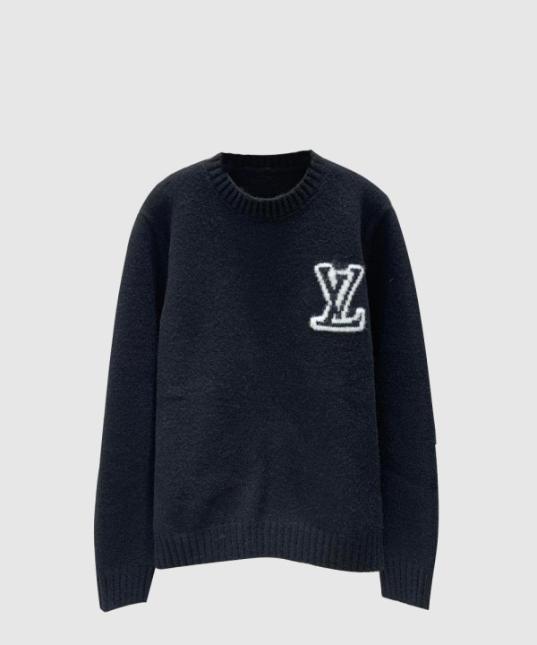 루이비통 프린트 니트 톱