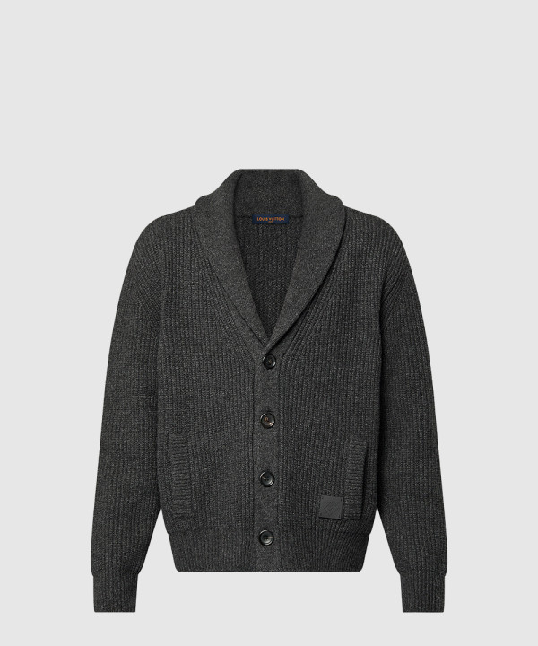 루이비통 로고 쇼트 코트