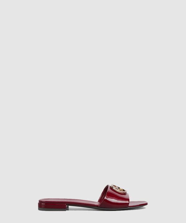 구찌 라운드 연동 G 샌들 820860