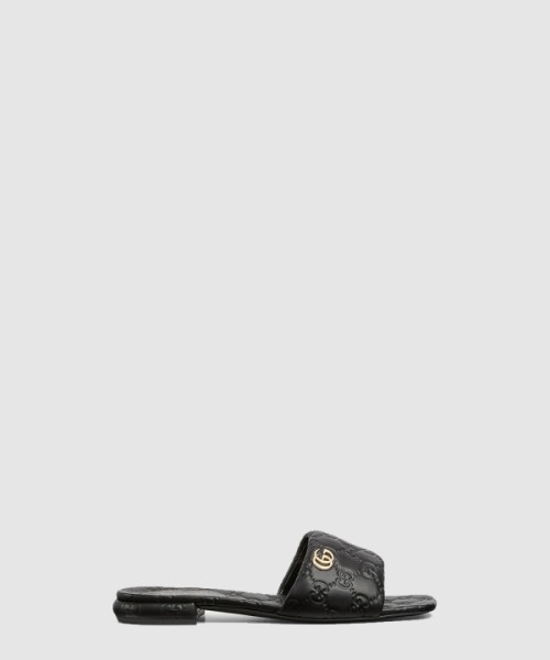 구찌 더블 G 슬라이드 샌들 816330