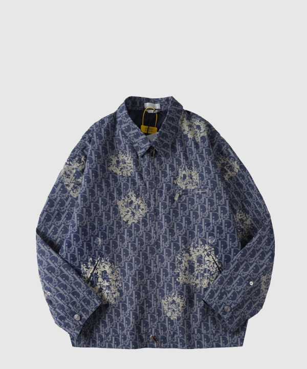 루이비통 로고 쇼트 코트