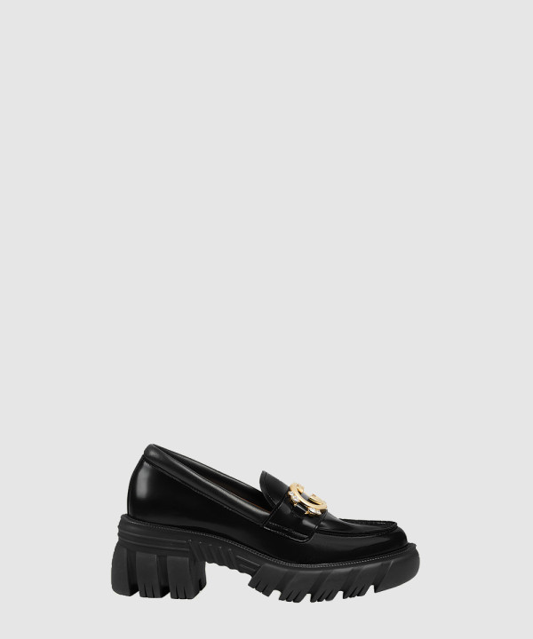 구찌 러그 솔 인터로킹 G 로퍼 700271