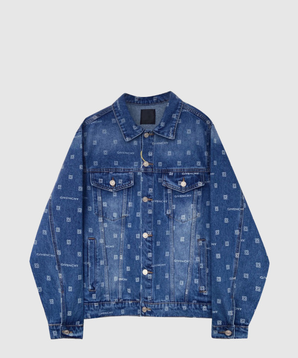 루이비통 로고 쇼트 코트