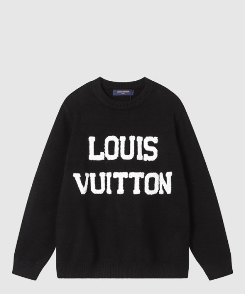 루이비통 로고 니트 긴팔