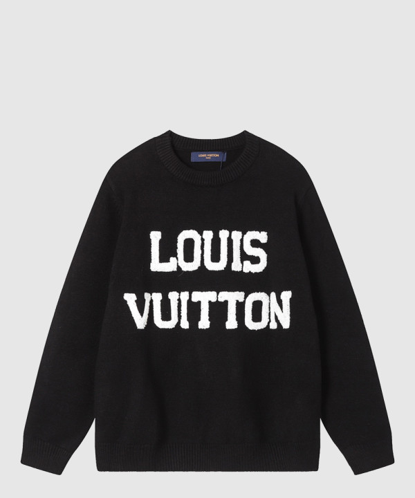 루이비통 로고 니트 긴팔