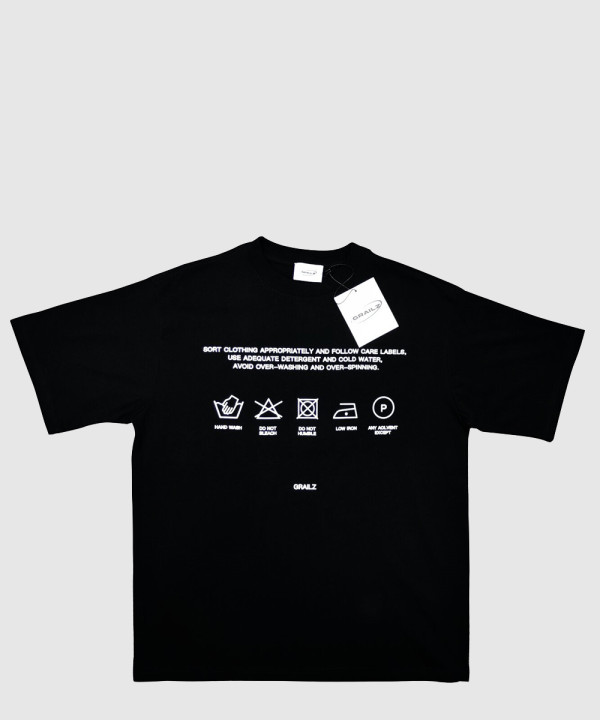 루이비통 로고 프린트 반팔