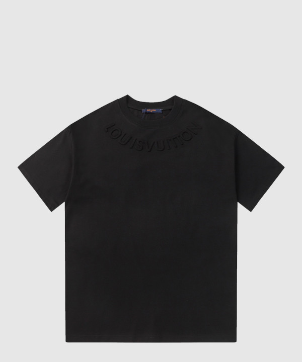 루이비통 로고 프린트 반팔