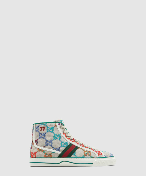 구찌 테니스 1977 하이탑 스니커즈 625807