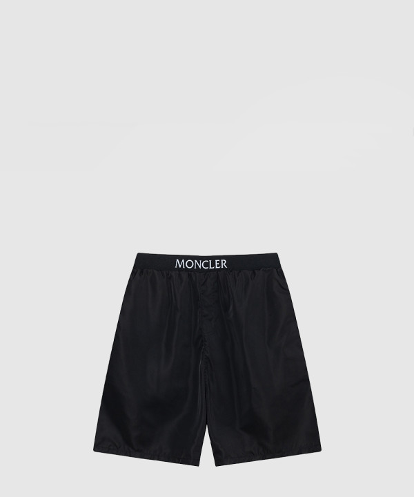 몽클레어 로고 반바지
