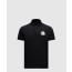 몽클레어 로고 패치 코튼 폴로 셔츠