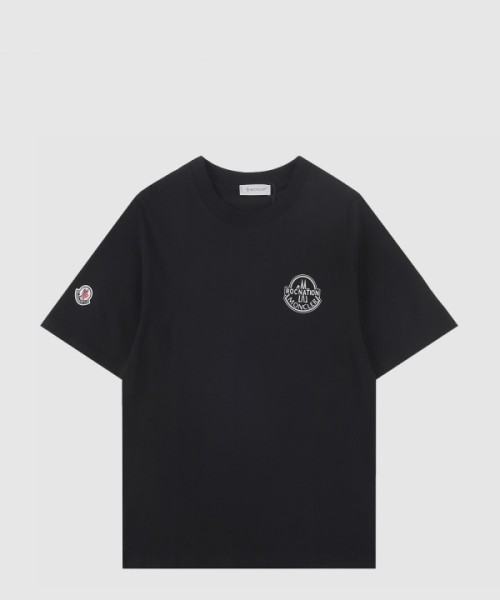 몽클레어 로고 프린트 반팔