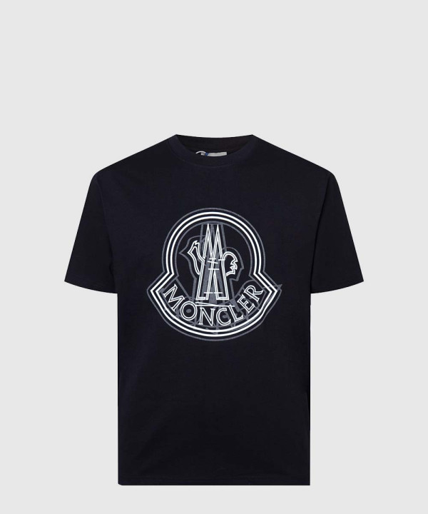 몽클레어 로고 프린트 반팔