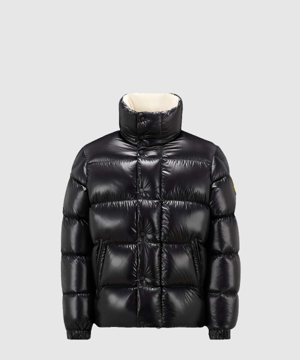 몽클레어 로고 쇼트 패딩