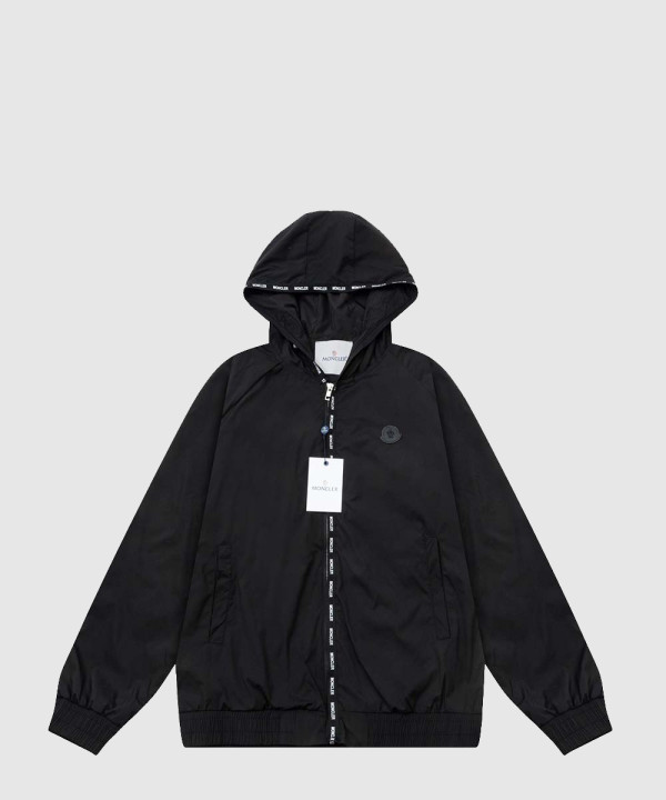 몽클레어 로고 집업 자켓